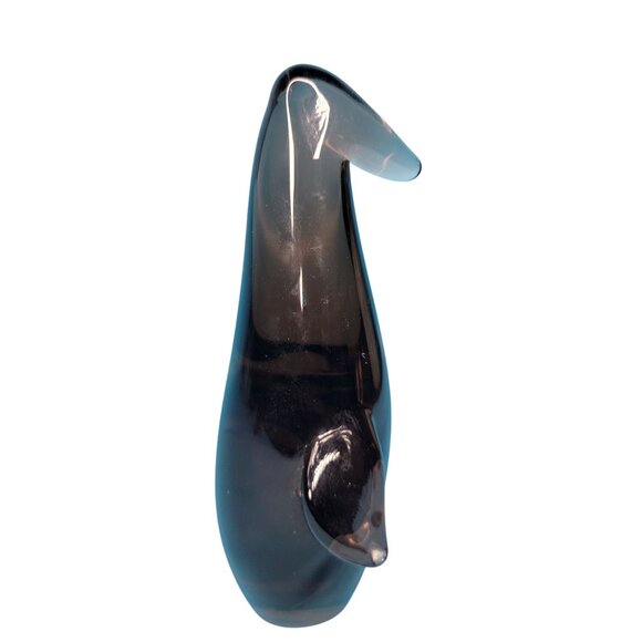 Zelezny Brod Glassworks Miloslav Janku Art Glass Penguin - Picture 3 of 5